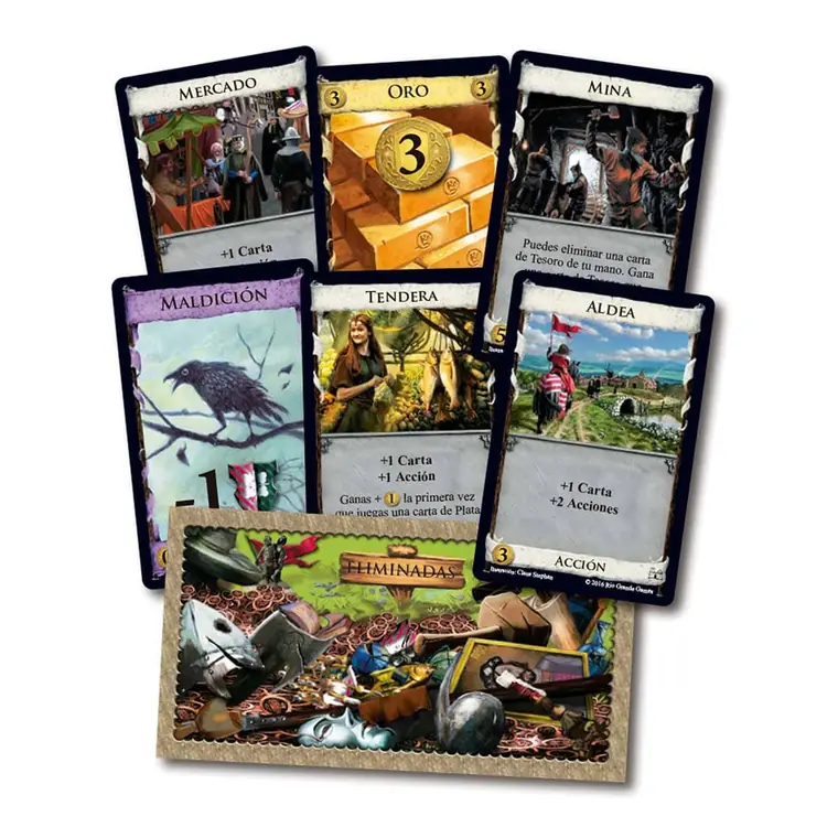 Cartas en español y el tapete de las Eliminadas