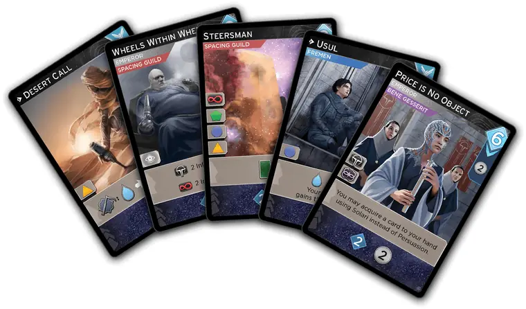 Cartas del mazo del Imperio