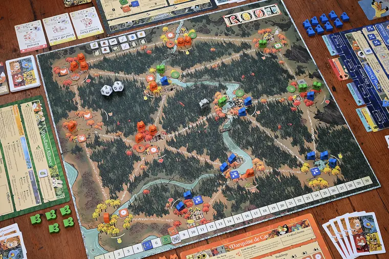 El mapa de otoño, con la partida en marcha