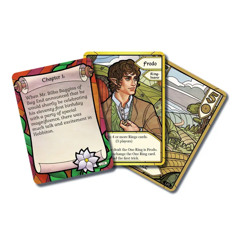 Una carta de capítulo y la de Frodo