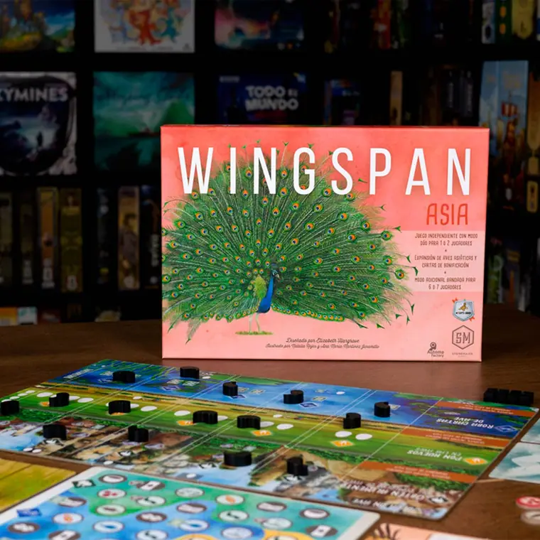 Los tableros de jugador ante la caja en español